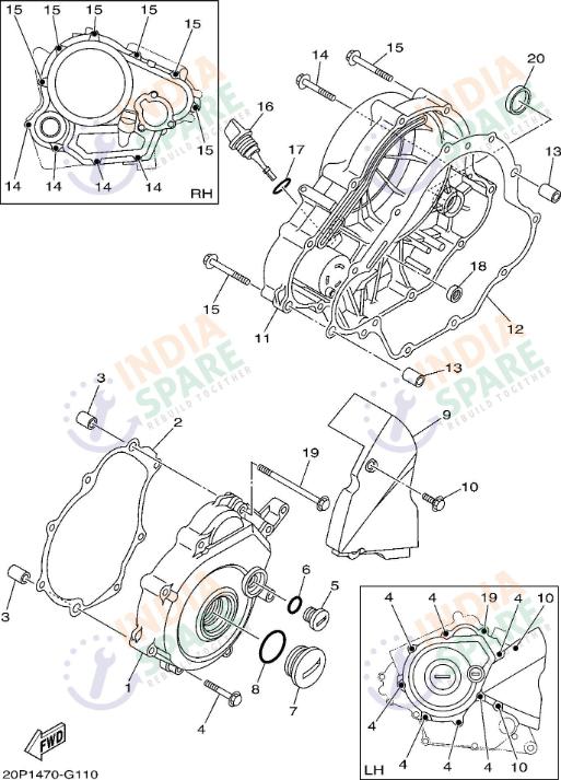 CRANKCASE COVER 1